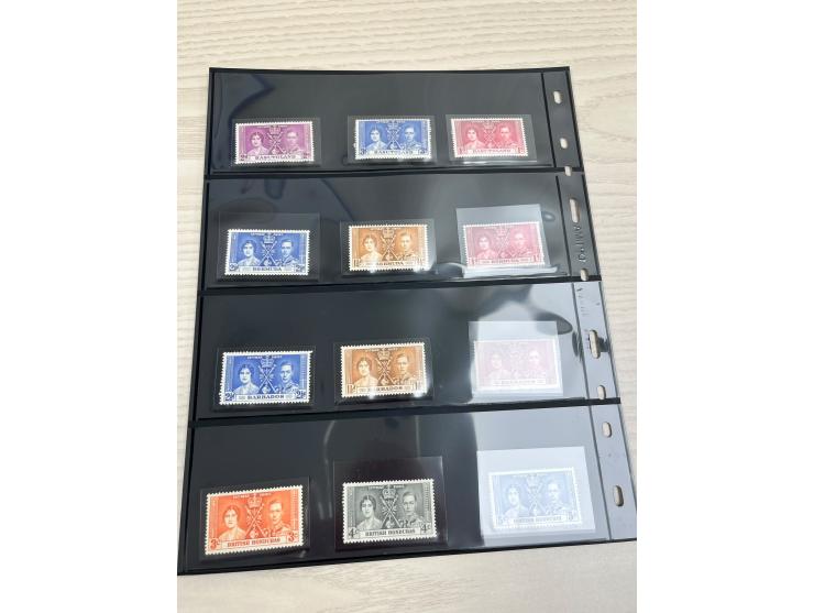 including KGVI Coronation issues, QEII Coronation commemoratives, QEII Royal Silver Wedding sets, and other related issues. T